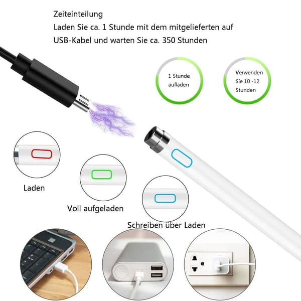 Touch Pen til Tablet, Universal Capacitive Screen Pen