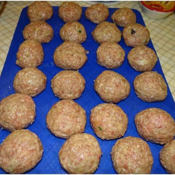 Ruiting Fishballs Meatballs Maker Hemlagad rembourré Machine à balls de