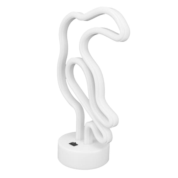 Fugleformet Neon Lys Skrivebordsnattlys for Bryllupsfest KLB