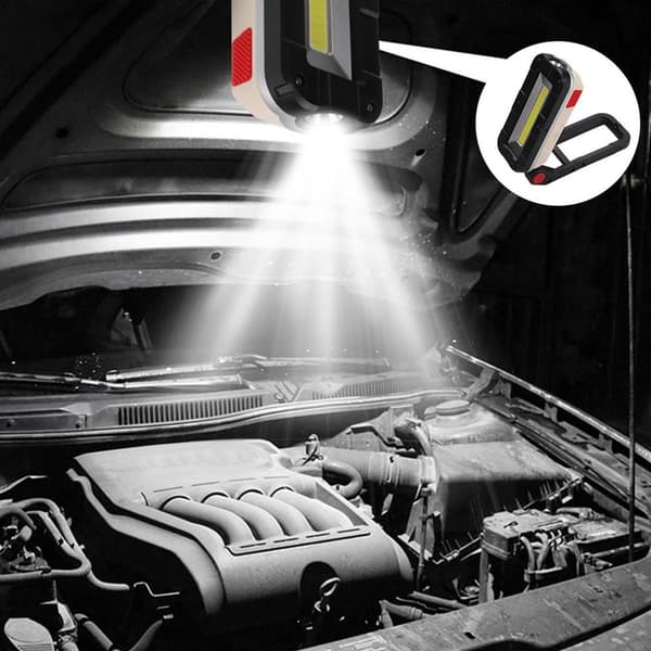 USB-ladet COB arbeidslys, LED arbeidslampe med magnet KLB