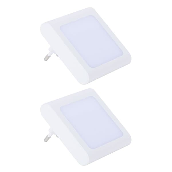 2-pak LED-hjemmenattlys Smart Sensor Soverom Nattlys KLB