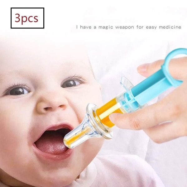 kpl Baby Kind Smart Lääkesyöttölaite Nadel Squeeze Medizin Dropper Nippel KLB