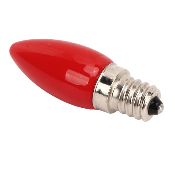 2 kpl E12 4LEDS SMD2835 kynttilälamppu 220V 1,5W lasi KLB