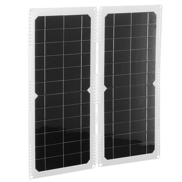 20W 12V bærbar solcellepanel med foldbart enkelt krystal lader KLB