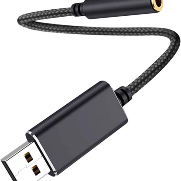 USB äänisovitin - 3,5 mm:n ääniliittimen sovitin