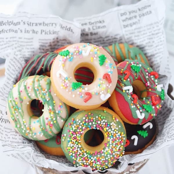 Donut-formet kageform Non-Stick Ring Donut bageudstyr til Style 4 KLB
