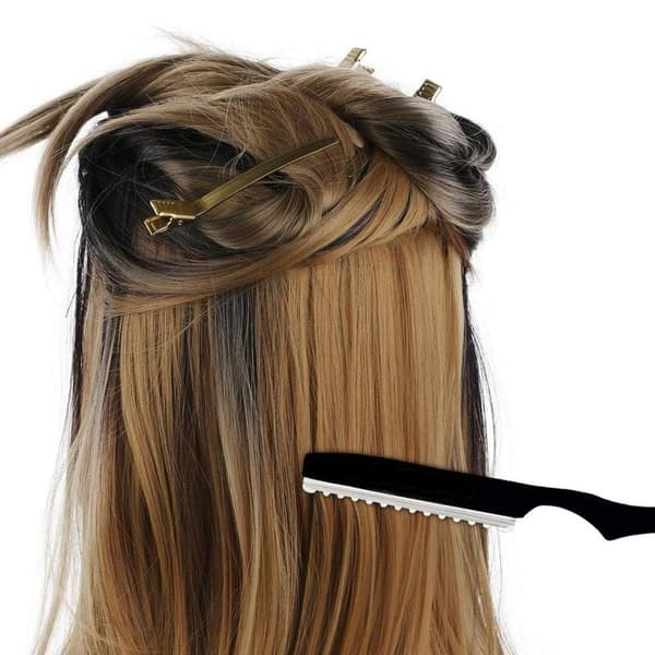 Udtynding af hår Razor Feather Styling Hair Styling Razor Silver