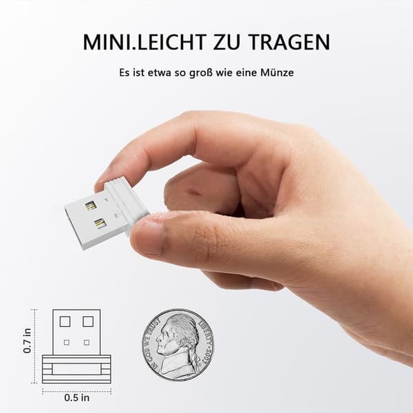 Mus Jiggler Oupptäckbar USB Mus Mover Ingen Programvara Krävs
