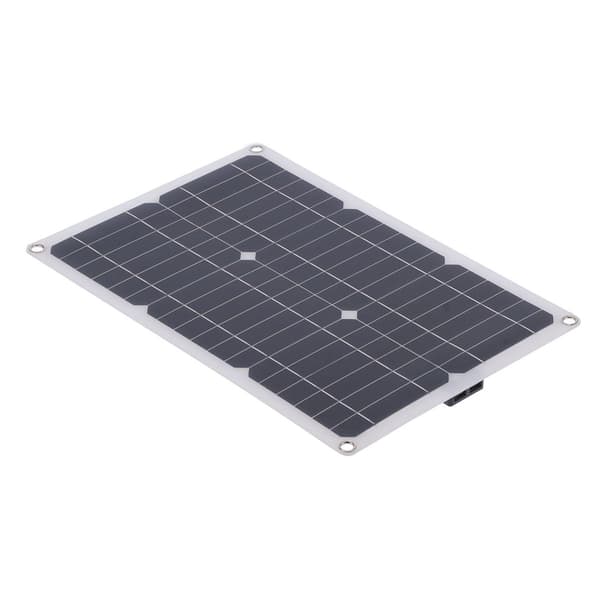 Flexibelt 23W solpanelskit med dubbla USB- och DC-utgångar KLB