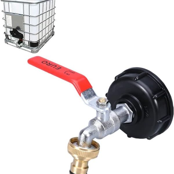 IBC tankhane 1000L vandopsamlingshane KLB