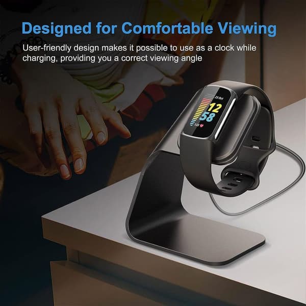 Ladesstasjon kompatibel med Fitbit Charge 5 / Luxe,