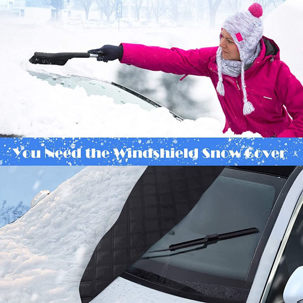 Frostbeskyttelse til forrude, vinterbeskyttelse til forrude, bilrude