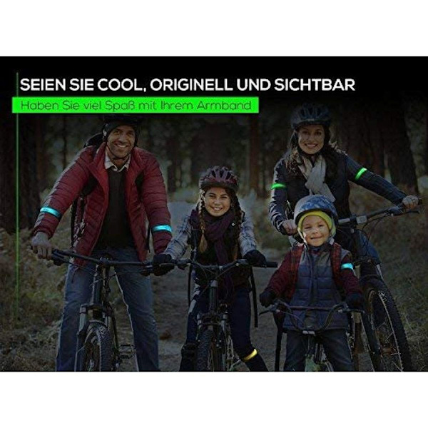 Latautuva LED-ranneke, juoksuvalon vyö, juoksun turvavalo