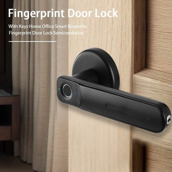 Smart Dør Lås Hjemmesikkerhed Biometrisk Lås