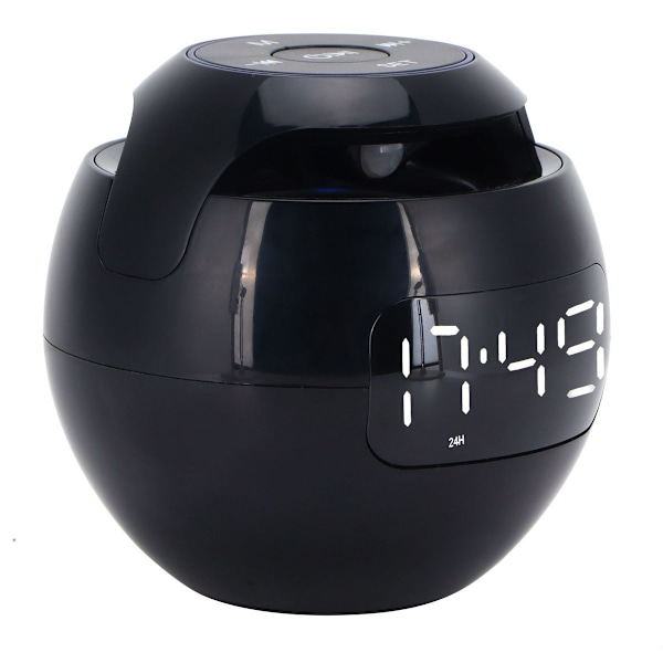 LED färgglad väckarklocka Bluetooth-högtalare bärbar mini KLB