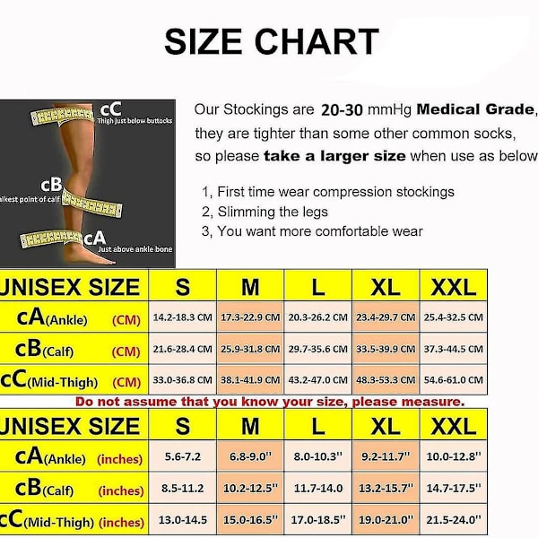 Suuri; 20-30 mmHg:n jalkaton beige Datian reisitukisukat KLB