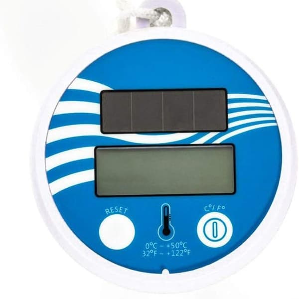 Solcelledrevet digitalt termometer, flydende KLB