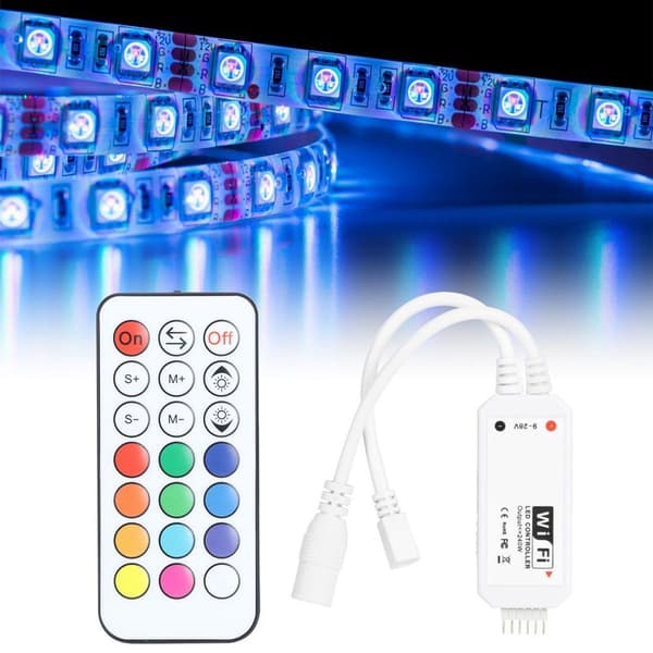 Smart mini RGBWW LED WIFI radiofrekvens stripe KLB