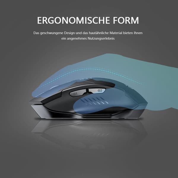 Bluetooth-hiiri, INPHIC Multi-Device Silent ladattava Bluetooth langaton hiiri