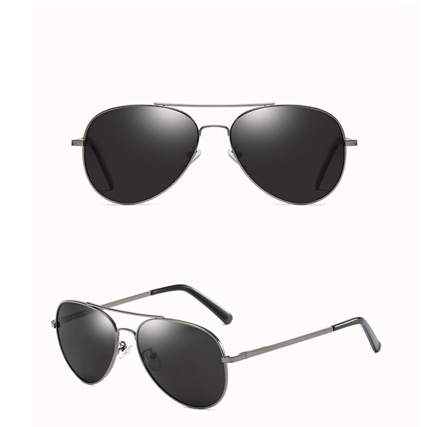 Spejlede solbriller polariserede UV-beskyttelse aviator solbriller KLB