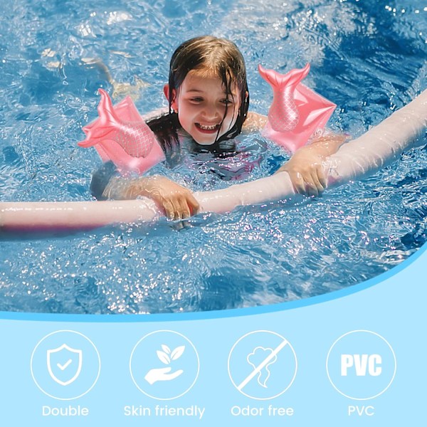 Armband Uppblåsbara Simarmband för Småbarn, Söta Babyarmband Pool Simflythjälp Armband Flytleksaker Barnarmband