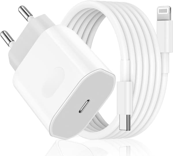 Hurtigoplader 25W til iPhone 14 13 12 11 Pro Max Plus SE Mini Xr X XS USB C 2m Hurtig Opladerkabel Strømadapter