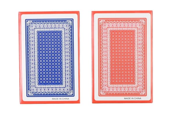 2-pakning - Kortstokk med plastbelegg / Kortspill / Spillekort - Poker