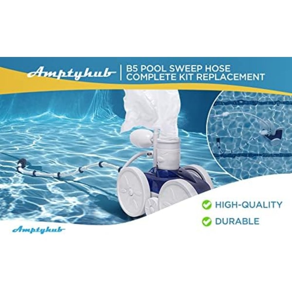 Ersättning B5 Auto Sweep Hose för Zodiac Polaris 180 280 380 480 Pool Cleaner Komplett B5 B-5 Sweep Hose