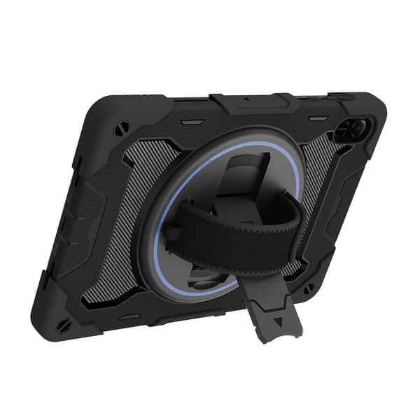 Etui med støtte og håndstropp i PC+silikon til Honor Pad X9/X8a