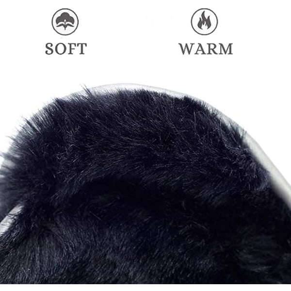 Hörselkåpor Vattentäta unisex vinterkåpor i fleece för män Justerbara öronkåpor för damer