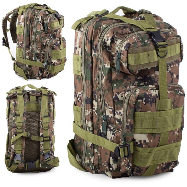 Militær Taske / Rygsæk - 30L green