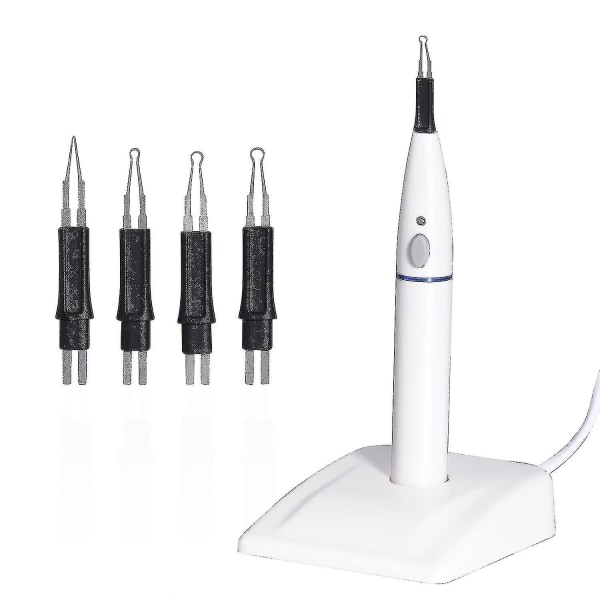 Dental trådløs gutta-percha tandkødssnitter indre tænder gutta-percha cutter + 4 tips