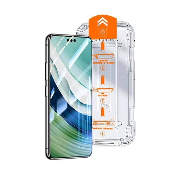 2-pack iPhone 17 Pro skärmskydd - härdat glas | [Automatisk installation] - Bubblfritt iPhone 17 Pro