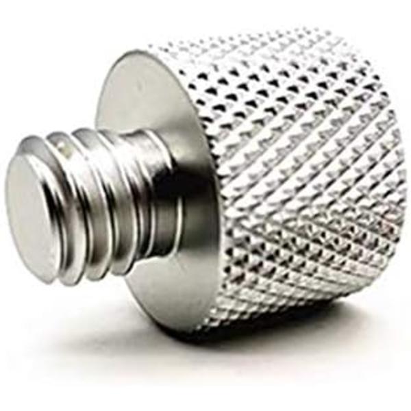 Mikrofonstativadapter 5/8\" til 3/8\" Stativgjengeadapter for Mikrofonstativadapter til Stativadapter 2-pakning