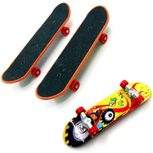 Fingerboard Skateboard Leksaker Perfekt för Barnkalas Godispåse Fyllning Barn Present Slumpmässig 10 st