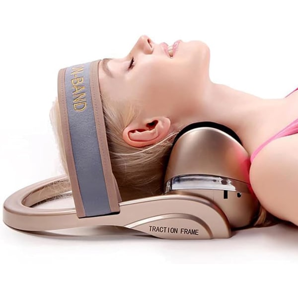Nackmassageapparat, cervikal massageapparat, nackdragningsmassagerare Cervical dragkraftsstöd Stretch Device Airbag