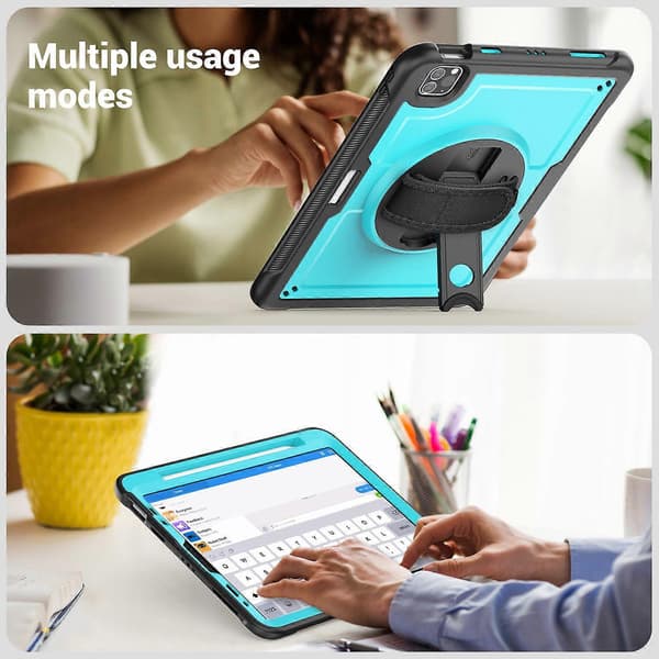 Kompatibel med iPad Pro 11 (2024) nettbrettetui