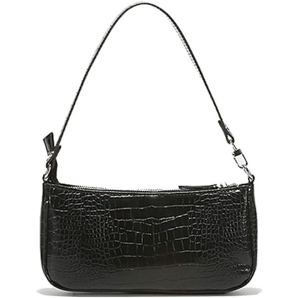 Retro Classic Clutch Olkalaukku Käsilaukku Vetoketjulla Naisille