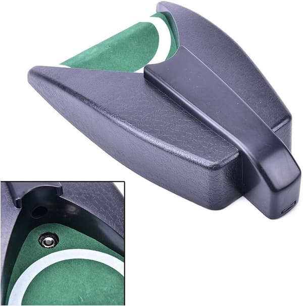Automatisk golfputterkopp, golfreturmaskin för träning, vinter inomhusutrustning för hemmagolfputthål