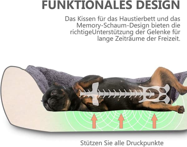 Myk katteseng, myk hund seng, varm hund sofa M