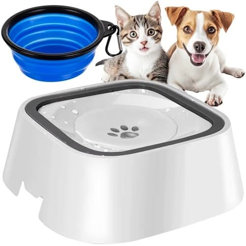 Mat-/vannskål for hund og katt / Vannfontene - 1,5l