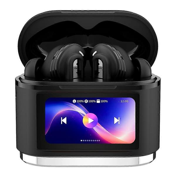 Type C BD2 Smart Digital Display Touch Screen Trådløst Bluetooth Headset ANC+ENC Støyreduksjon