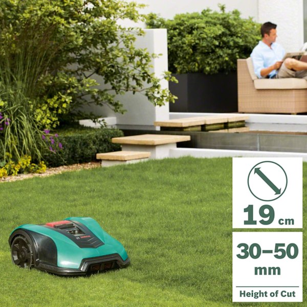Koti ja puutarha 3-osainen ruohonleikkurin teräsarja (Indego-robottiruohonleikkureille, 3 terää, laatikko) F016800321