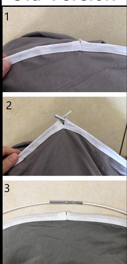 Babysänghimmel - Chiffon Babysänghimmel, Lektält, Barnrum - Höjd 250cm - (Grön)