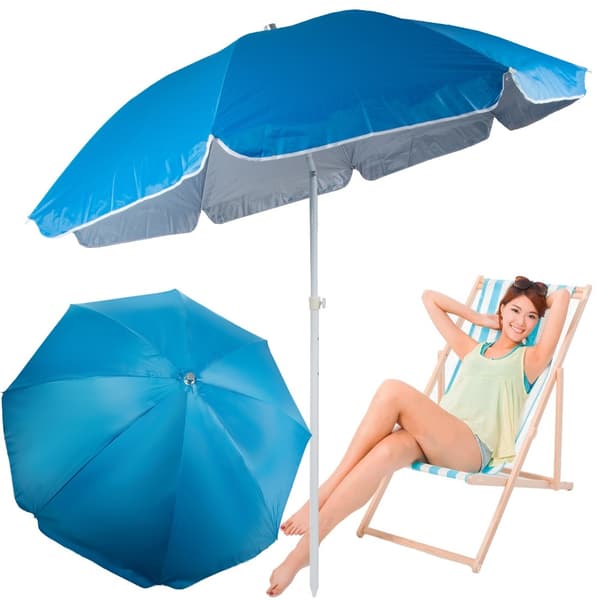 Stor parasoll med UV-beskyttelse - 170 cm