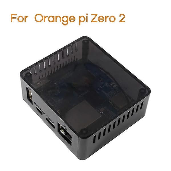 Kasse til Orange Pi Zero 2 bundkort varmeafledning dæksel beskytter