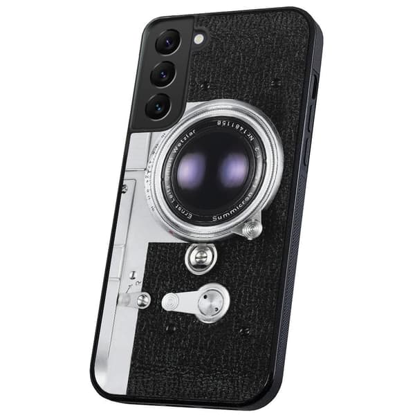 Samsung Galaxy S21 Plus - Deksel/Mobildeksel Retro Kamera