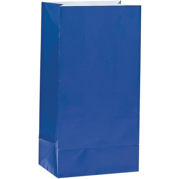 Pakke med 30 gaveposer - Cellofan - Royal Blue