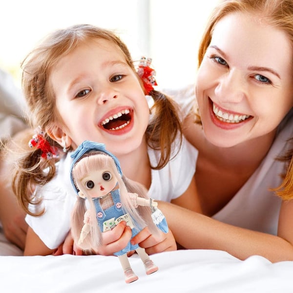 Gemensam docka för barn | Ledjusterbara dockor för barn | Dockleksaker med böjbara leder Presenter