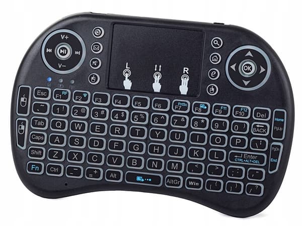 Trådløst tastatur til TV / computer / spillekonsol / Android